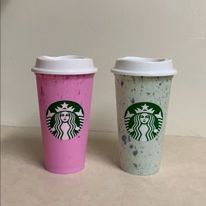 Starbucks cups